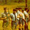 Tropa Roland Philipps. Campamento Regional. Mquina Vieja, Estado de Mxico.1982