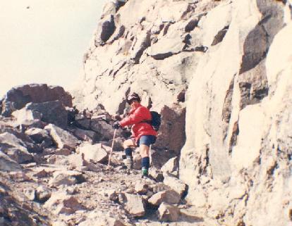 Luis Lagos Espinosa. Ascencin al volcn Popocatepetl.1987