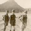Tres lobatos de la Manada del Seeonee. 1953