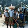 Juan Guerra y César Nieves en el XI Jamboree Nacional de los Boy Scouts of America. 1985
